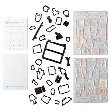 Diamond Press Bookcase Stamp and Die Kit
