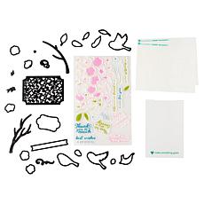 Diamond Press Cherry Blossom Stamp, Die & Stencil Kit