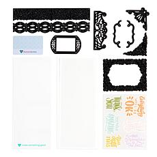 Diamond Press Decorative Borders Stamp and Die Kit