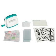 Diamond Press Teal Bitty Marquise Die-Cutting Machine Kit - Auto-Ship