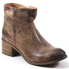 Diba True Walnut Grove Leather Western Ankle Boot