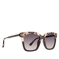 Diff Eyewear Bella Oversized Square Polarized Sunglasses