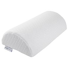 Doctor Pillow Half-Moon Memory Foam Lumbar Bolster Cushion