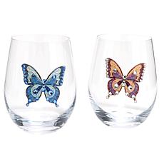 Dolly Parton 2-pack 18oz. Stemless Wine Glasses