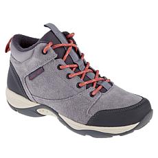 easy spirit Ehike Suede Mid-Top Lace-Up Hiker Bootie
