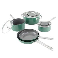 EatingWell 8-piece Ceramic-Coated Cookware Set