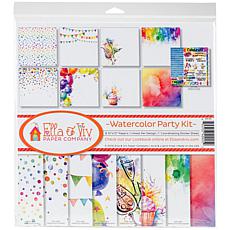 Ella and Viv Collection Kit 12"X12" - Watercolor Party