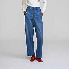 Elle Get the Look Barrel Leg Denim