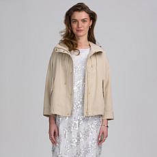 Elle Get the Look Hooded Cropped Parka