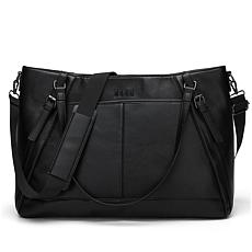 ELLE Leisure Luxe 33L Vegan Leather Weekender Duffel Bag