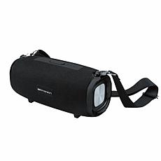 Emerson EAS-3000 Portable Bluetooth Speaker with Carrying Strap, Black