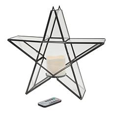 Emryn House Lantern with LED Candle and Remote