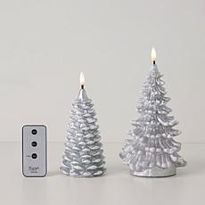 Emryn House S/2 Flameless Tree Candles
