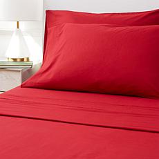 Emryn House Vintage-Washed 100% Cotton 4-piece Holiday Sheet Set 