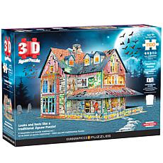 Eurographics Haunted House 1100 Piece 3D Puzzle
