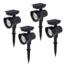 Eveready Outdoor Solar Spotlight - 4-pack