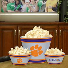 Fan Feasting Melamine Bowl Set - Clemson - College