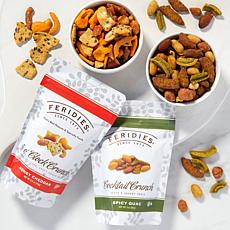 FERIDIES 12-pack Cocktail & 5 O'Clock Crunch Combo Snack Mix Bags