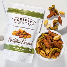 FERIDIES 4-pack 6 oz. Spicy Guac Cocktail Crunch Snack Mix Bags