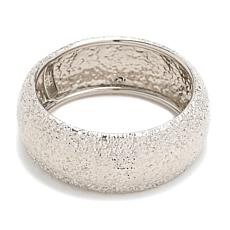 Fiorenza Stardust Glitter Finish Wide Band Ring