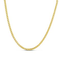Franco 20" 14K Lite Round Wheat Chain