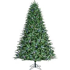 Fraser Hill Farm 7.5-ft. Jingle Pine Christmas Tree with Lights