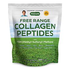 Free Range Collagen Peptides with MSM - 120 Servings