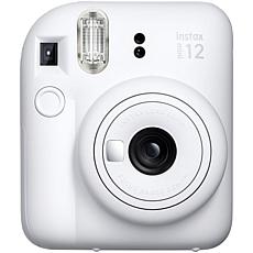 FujiFilm INSTAX MINI 12 Instant Film Camera - Clay White