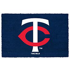 Full Team Color Coir Fiber Doormat with Vinyl Backing - Twins