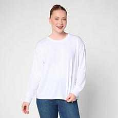 G by Giuliana Cotton Jersey Top