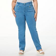 G by Giuliana G-Soft Denim Straight Leg Jean