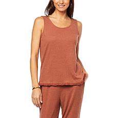 G by Giuliana Jet Set G Linen-Blend Tank