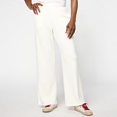 G by Giuliana Marshmallow Knit Wide-Leg Pull-On Pant