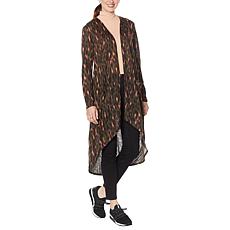 G by Giuliana Pointelle Knit Duster-Length Topper
