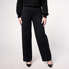 G by Giuliana Ponte Knit Wide Leg Trouser