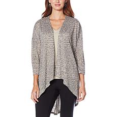 G by Giuliana Slub Knit Oversized Cardigan