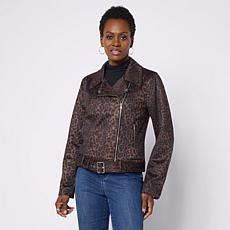 G by Giuliana Suede Moto Jacket