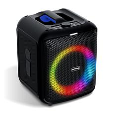 Gemini GGO-650L 6.5" Portable Bluetooth Boombox with LED Party Lights