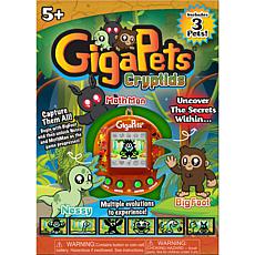 GigaPets Cryptids Pets 3 in 1 Multiple Evolutions, Big Foot and More