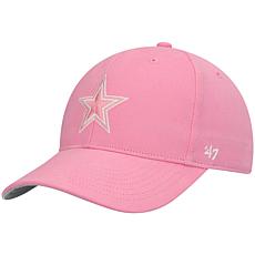 47 Brand Girls Youth Pink Dallas Cowboys MVP Adjustable Hat