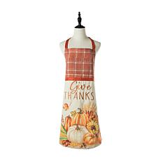 Glitzhome 32in. L Thanksgiving Printed Apron