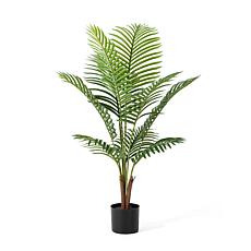 Glitzhome 3.5ft. Faux Areca Palm Tree in Pot