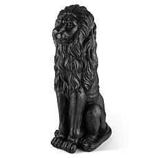 Glitzhome Oversized Regal Guardian Lion Statue 36.25" H