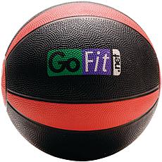 GoFit GF-MB8 Medicine Ball (8 lbs; Black and Red)