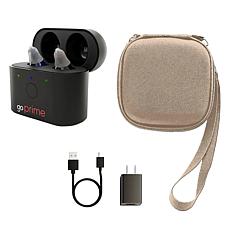 GoHearing Prime Rechargeable OTC Hearing Aids with Travel Case