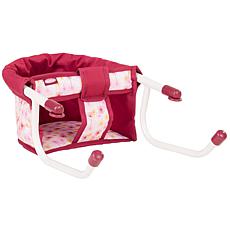 Gotz Pink Floral & Striped Doll Table Seat