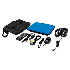 GPX 9" Portable DVD and CD Player with Carry Case and Car Charger