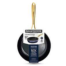 Granitestone Charleston Hammered Navy 10'' Nonstick Fry Pan