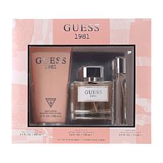Guess 1981 Eau De Toilette 3.4 oz. 3 Pc Set