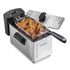 Hamilton Beach 35032 12-Cup Deep Fryer 8-Cup Food Capacity, Black